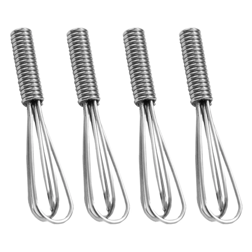 

4 Pcs Miniature Food Toy Egg Beater House Props Kitchen Decor Simulation Eggbeater Models Pretend Play