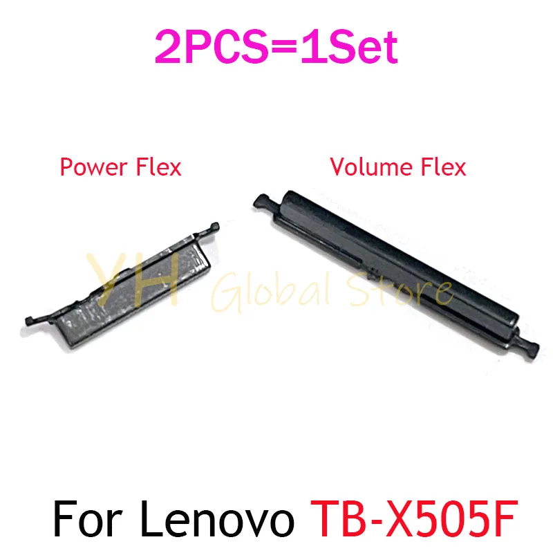 

1Set For Lenovo TAB M10 X505 TB-X505F X505M Power Button ON OFF Volume Up Down Side Button Key Repair Parts