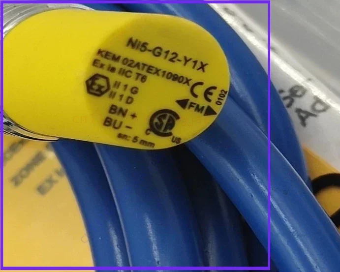 Proximity switch NI5-G12-Y1X inductive sensor intrinsically safe explosion-proof two-wire normally closed with light 8.2VDC