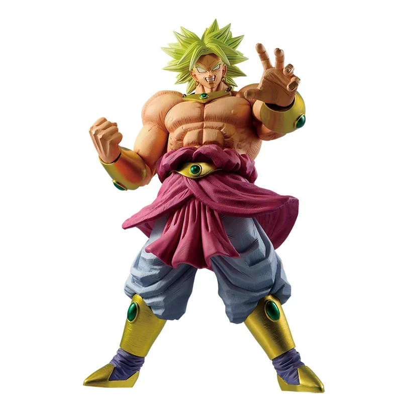 Original Bandai Ichibansho Kuji Super Saiyan Broly Dragon Ball Z  In Stock  Anime Figure PVC Gifts Collectible Model Toys