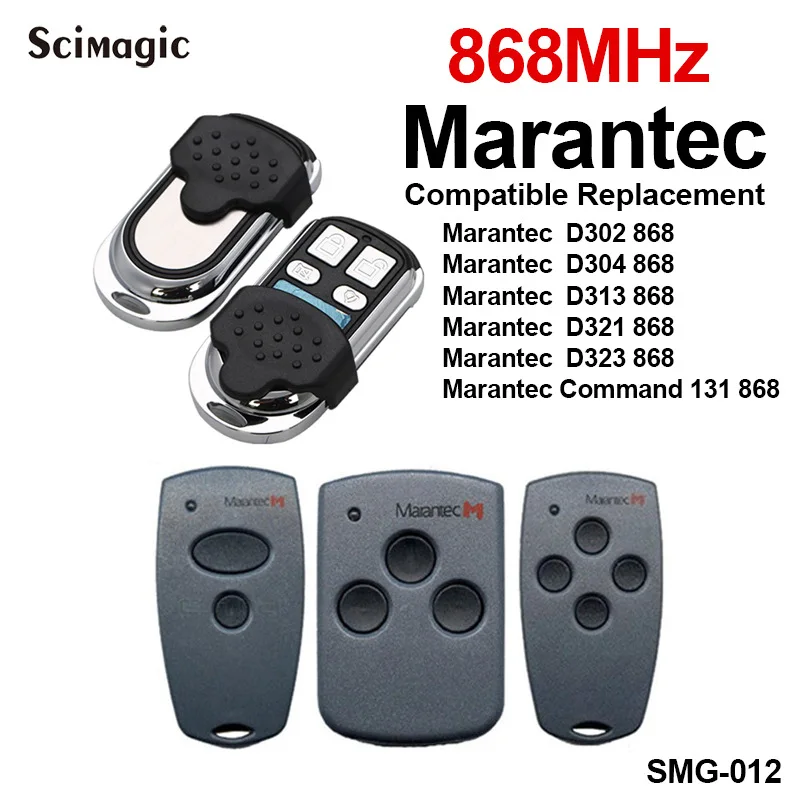 Clone Garage Door Remote Control Marantec 868 MHz Opener Wireless Key