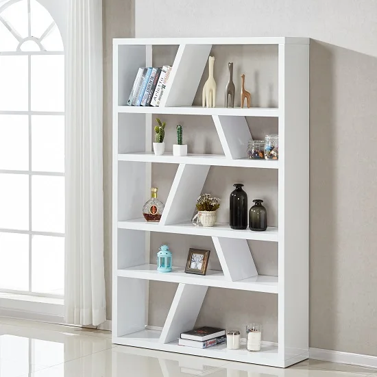 

Modern Vintage Wooden Bookshelf for Home Hotel or Office Dropshipping Furniture Shelving Display Rack for Bedroom