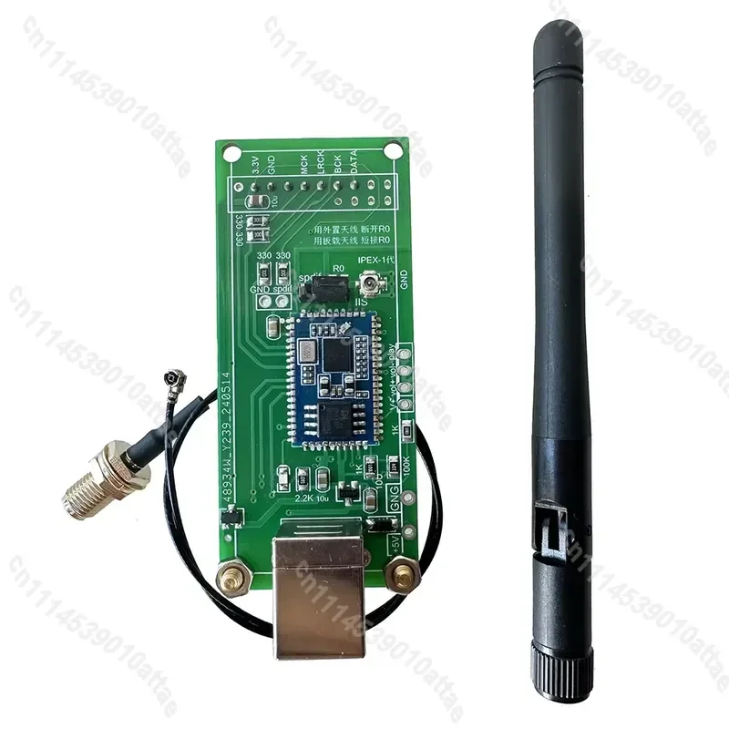 QCC5181 Bluetooth 5.4 USB Receiver Dongle Support APTX HD LDAC Wireless Audio Adapter Compatible with Italian Sound Card