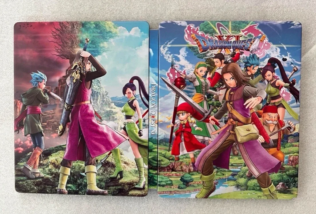 ドラゴンクエストxi-カスタムメイド-g2-スチールブックケース-ps4-ps5-xbox用-ゲームなし