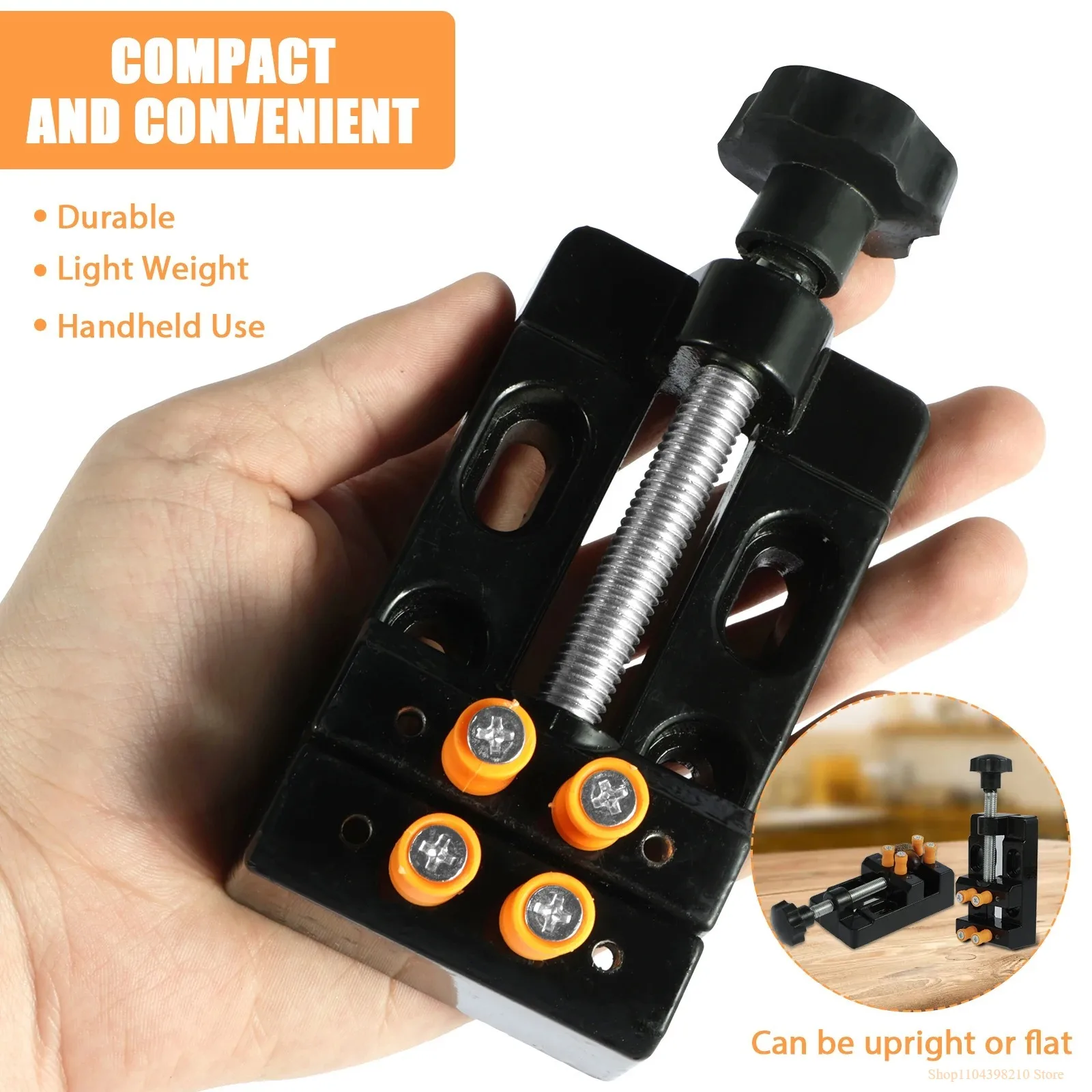 Multi-Purpose Clamping Blocks Mini Mini Drill Press Table Vise Multifunction DIY Sculpture Craft Fixed Machine Tool view 3