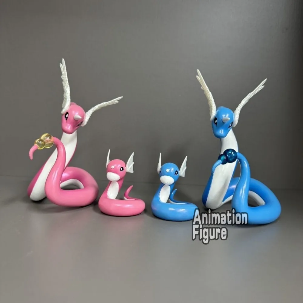 Figurines Pokemon Dragonair, 5-12cm, groupe évolutif, figurines d'action, Collection en Pvc, modèles de jouets pour enfants, cadeaux