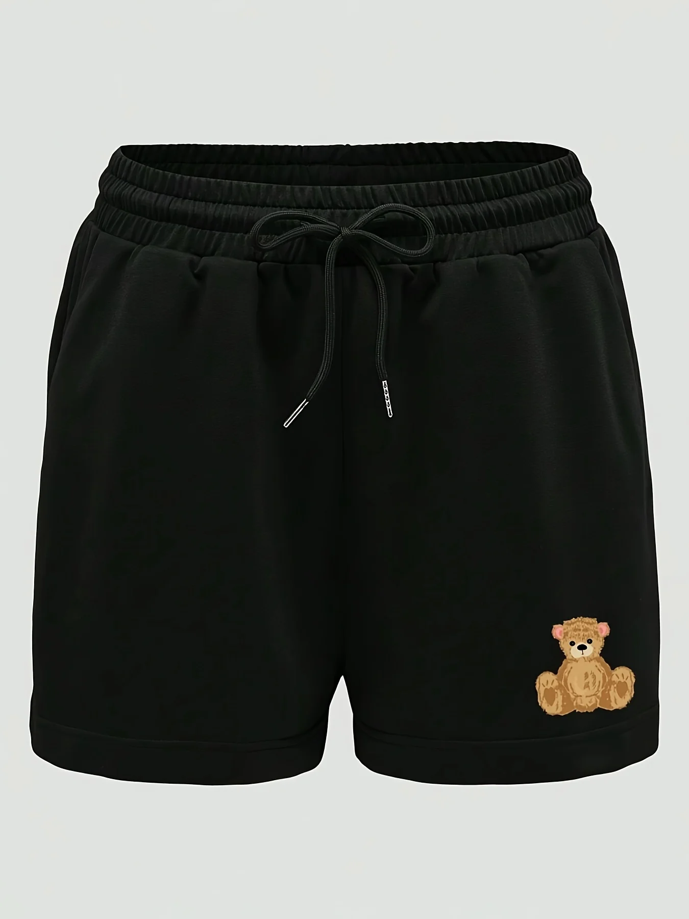 Summer Teddy Bear Printed Women's Shorts, Popular Instagram Shorts, Suitable for Sports and Fitness Wear