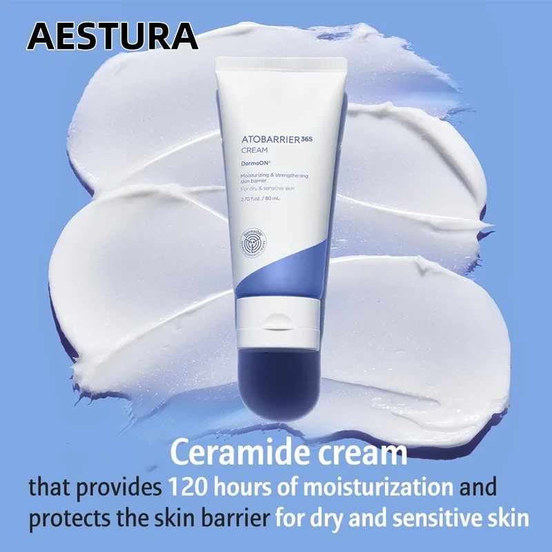 

Korean AESTURA Cream with Ceramide Moisturizer Face Whitening Cream Daily Cream 80ml Barrier Repair Skincare Beauty Products