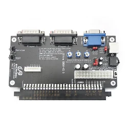 Supergun Jamma Cbox 15Pin neogeo MVS Connector Motherboard ATX Support RGBS/SCART Output for Retro Arcade Base Game Board