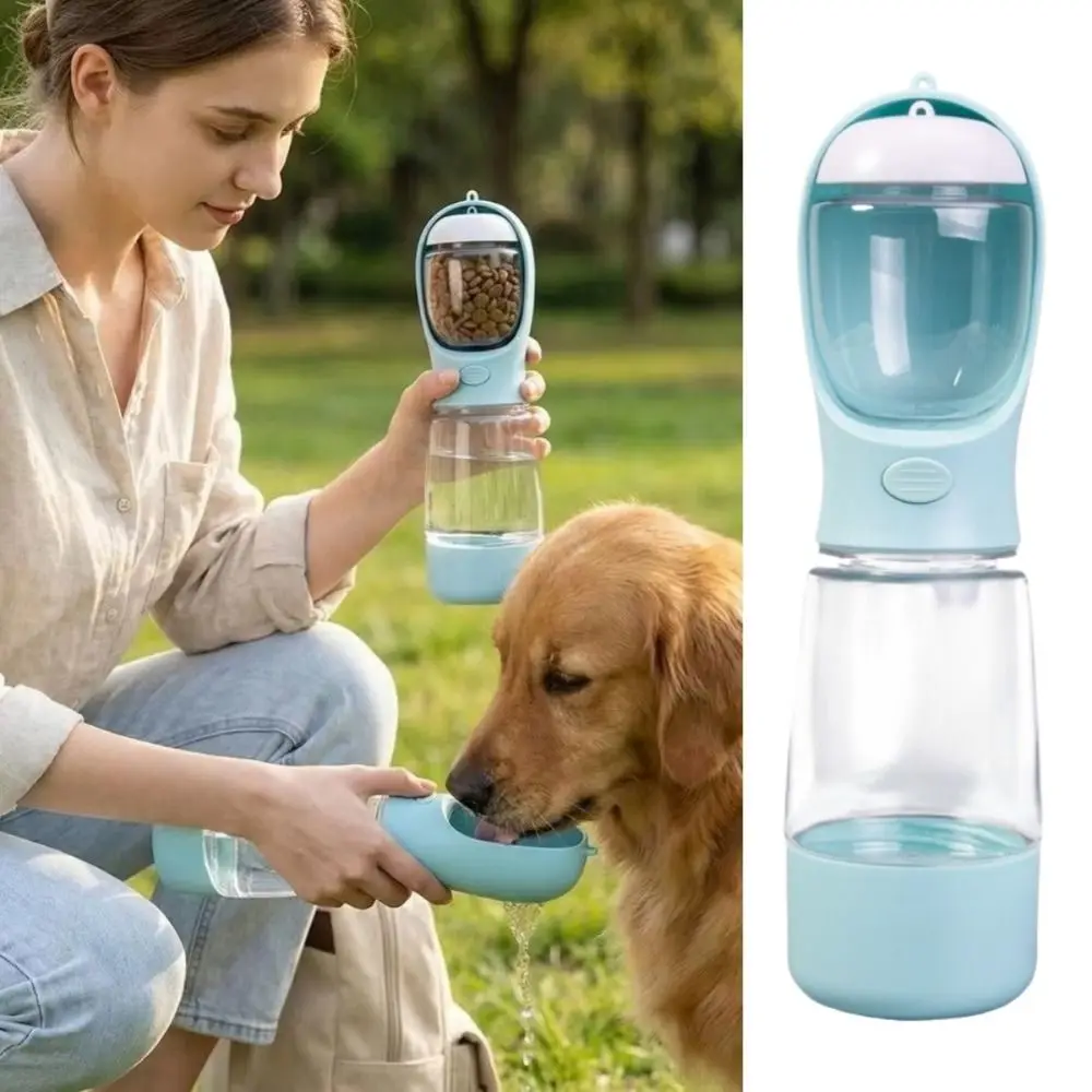 novo-dispensador-de-Agua-para-caes-de-400ml-com-compartimento-para-sacos-de-coco-3-em-1-garrafa-de-Agua-portatil-a-prova-de-vazamentos-para-animais-de-estimacao