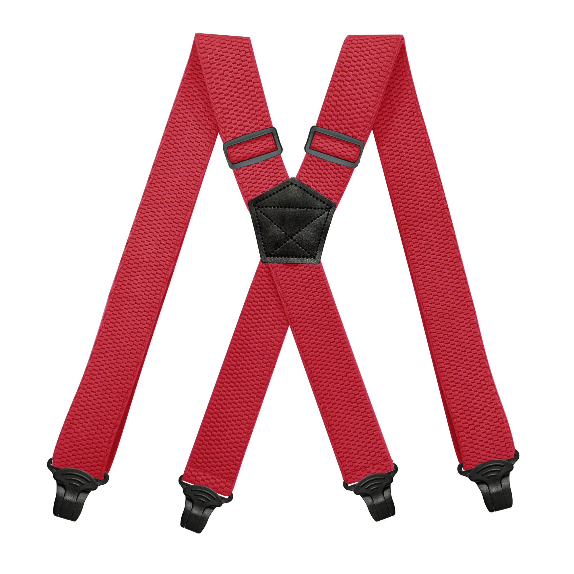 Classic Fashion 4-Prong X Style Corn Pattern Suspenders Unisex Suitable For Various Casual Home Wear