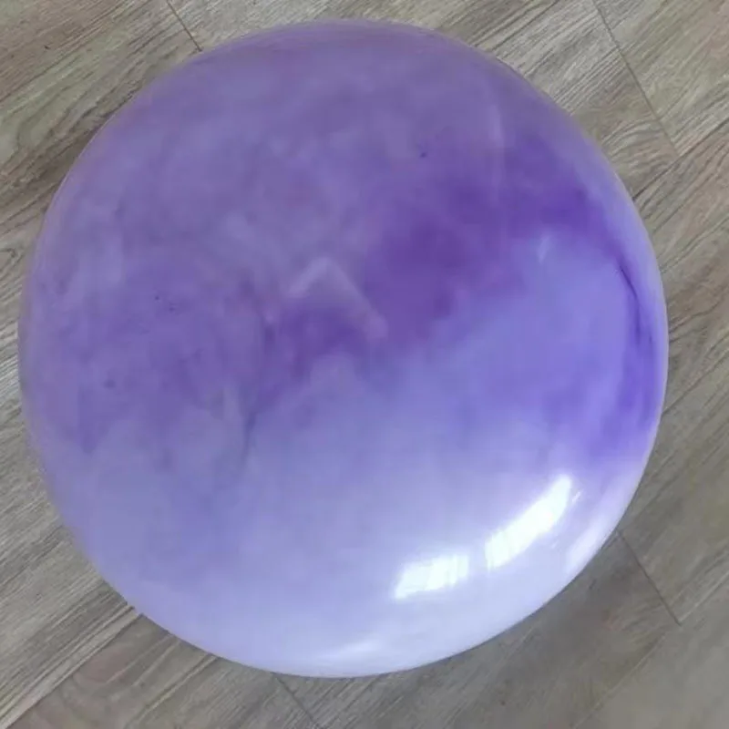 Frosted Small Mini Yoga Ball 25cm Straw Pilates Inflatable Gymnastics Fitness Children's Toy Balloon