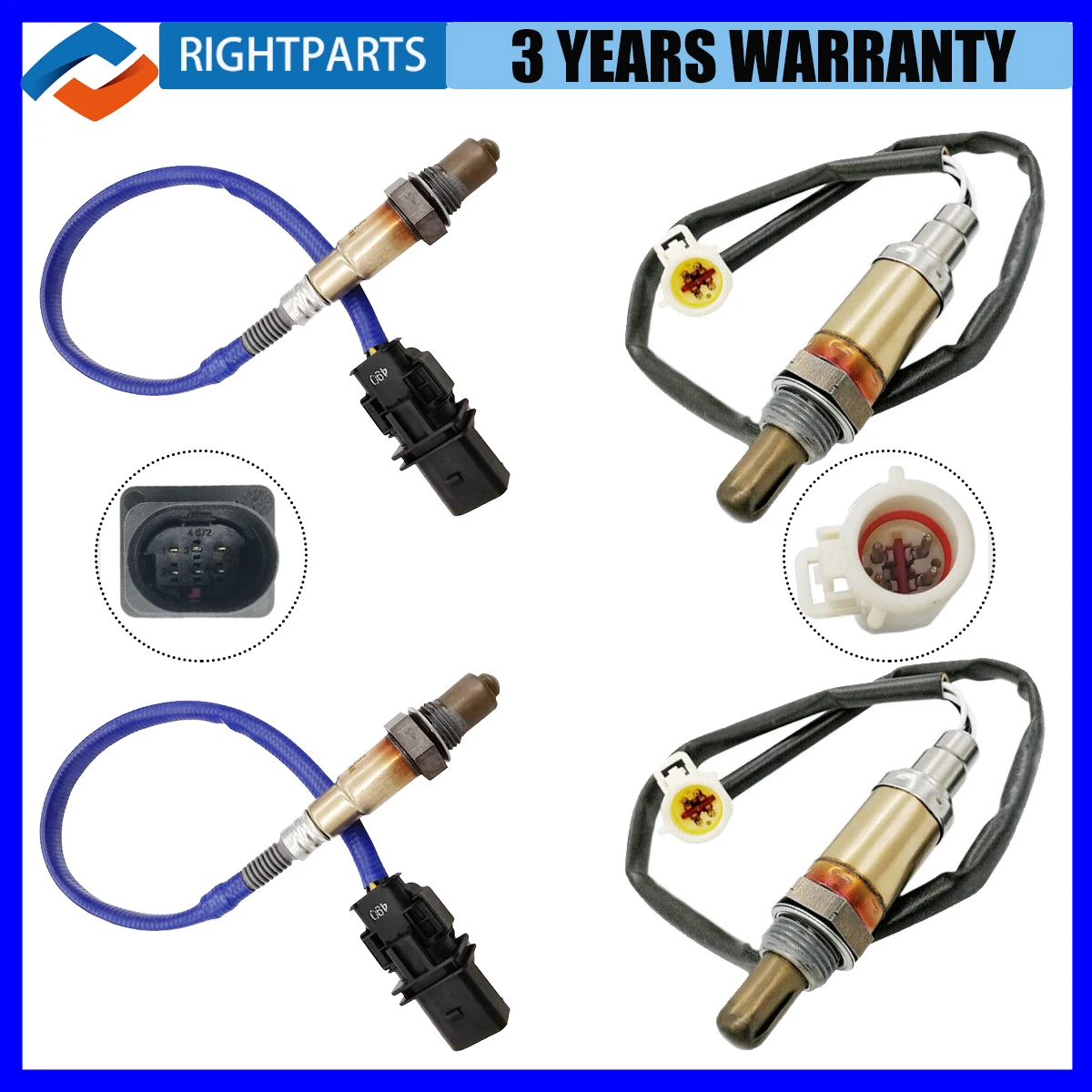 

Up+Down Oxygen Sensor For Ford E-150 E-250 E-350 5.4L 2009 2010 2011 2012 2013 2014 F-150 4.6L 5.4L 2009 2010 234-4127 234-5113