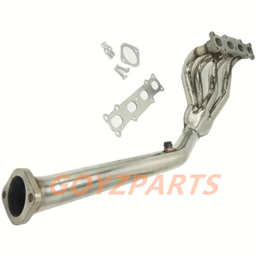 Automotive Stainless Steel Modified Exhaust Manifold Suitable For 1993 Mazda Miata Base Convertible 1.6L 1597CC