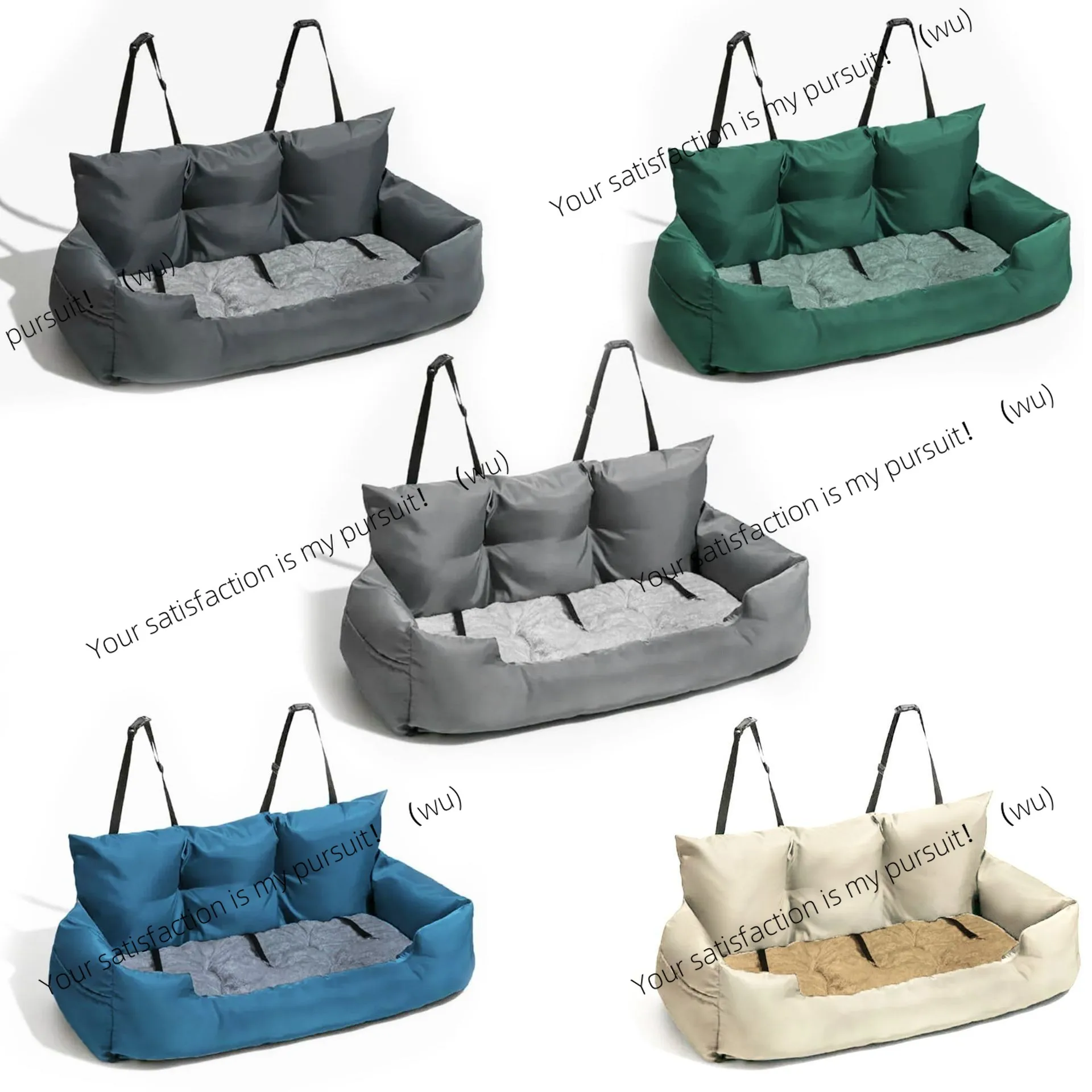 

Автомобильное гнездо для домашних животных, водонепроницаемое и грязеотталкивающее защитное сиденье для собак, съемное и моющееся, нескользящее и устойчивое к царапинам, среднее и большое.