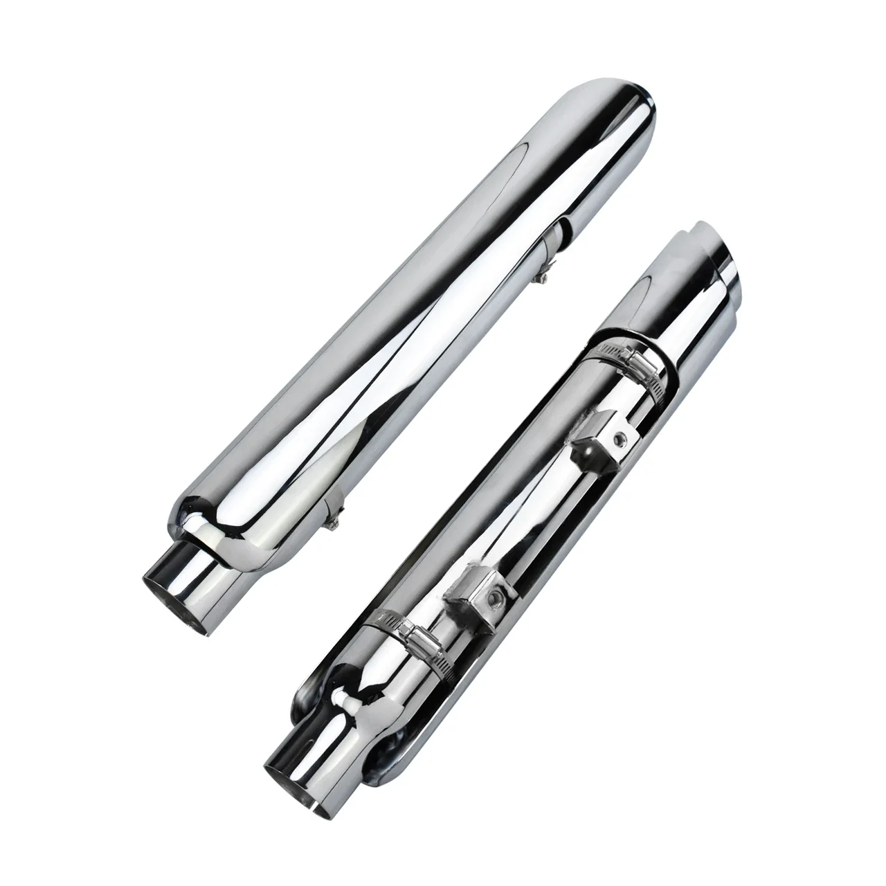 Motorcycle Exhuast Mufflers Shortshots Exhaust Pipes For Harley Sportster XL 883 Iron 1200 Forty Eight Superlow Roadster 2014-22