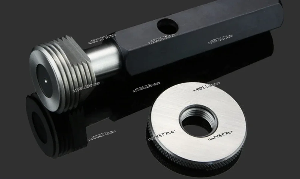 High Precision NPT Taper Thread Gauge Hardened Steel Plug And Ring Gauge Multi Specification For Industrial Inspection