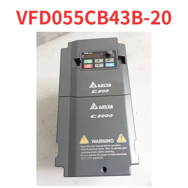 

Б/у инвертор VFD055CB43B-20 тест ОК Быстрая доставка