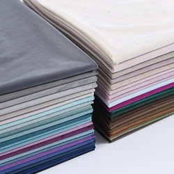 100*150cm 100%superfine Polyester Solid Color Thicken Holland Velvet Fabrics Sofa Curtain Throw Pillow DIY Apparel Sewing Fabric