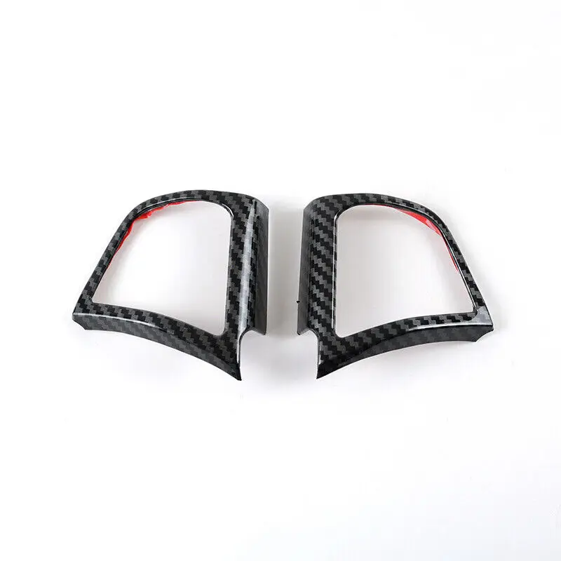 Carbon Fiber Color Steering Wheel Frame Trim For BMW 5 7 Series F10 F11 F01 F02 2008-2016