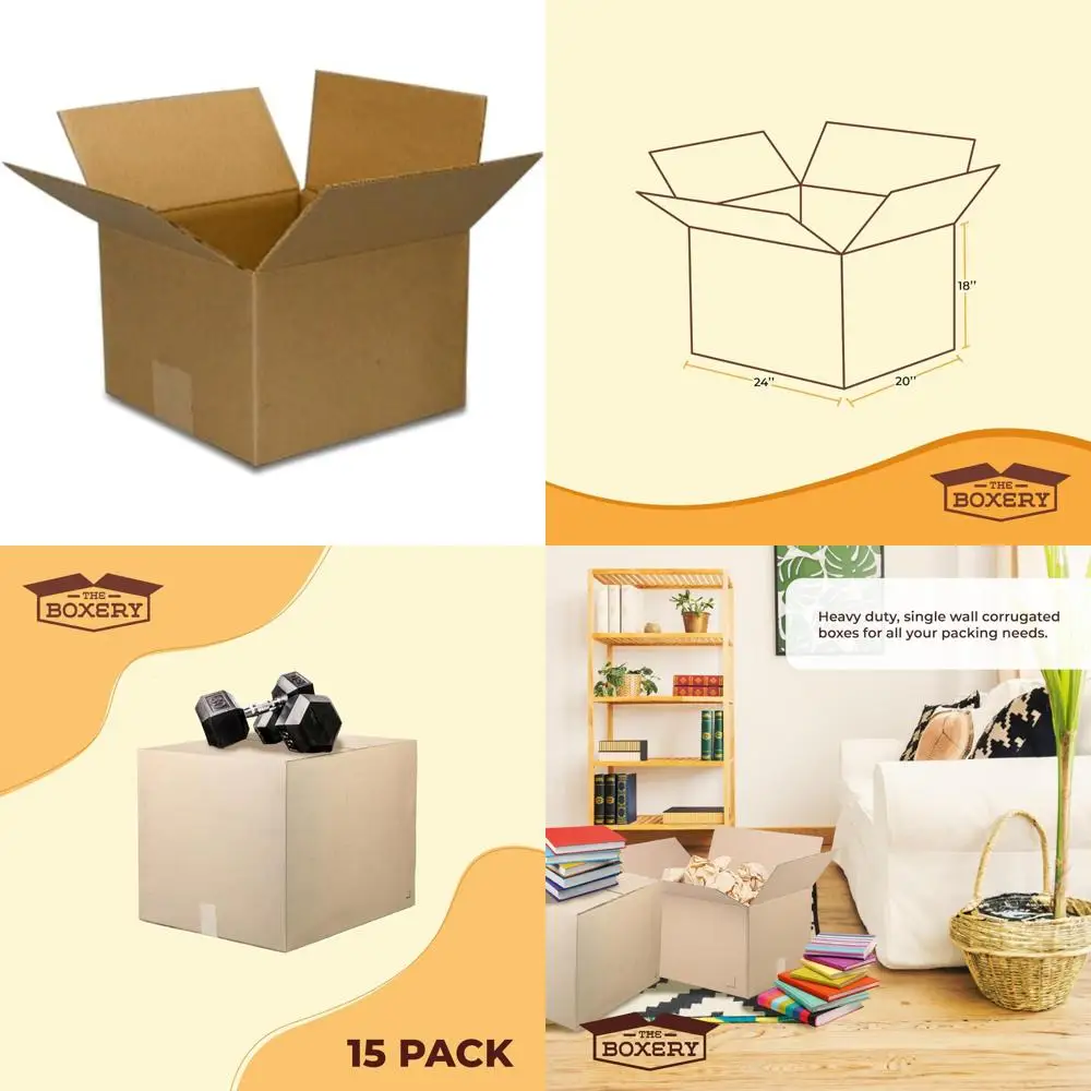 

Большие картонные коробки 18x10x10 — оптовая упаковка из 25 шт., идеально подходят для решения для хранения и доставки.