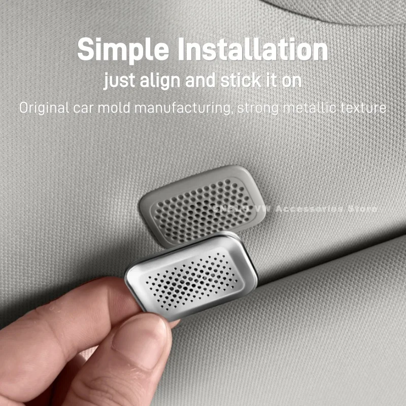 For TOYOTA RAV4 2026 Accessories Roof Microphone Horn Cover Decoration Sticker