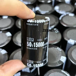 20PCS-2PCS 50V 15000UF 15000UF 50V Electrolytic Capacitor volume 30X50mm New and Original