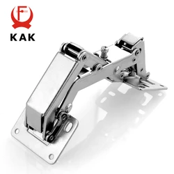 KAK Soft Closing Furniture Hinge Adjustable Kitchen Cabinet Hinges 170 Degree Hinges Furniture Hardware for Kitchen Furniture