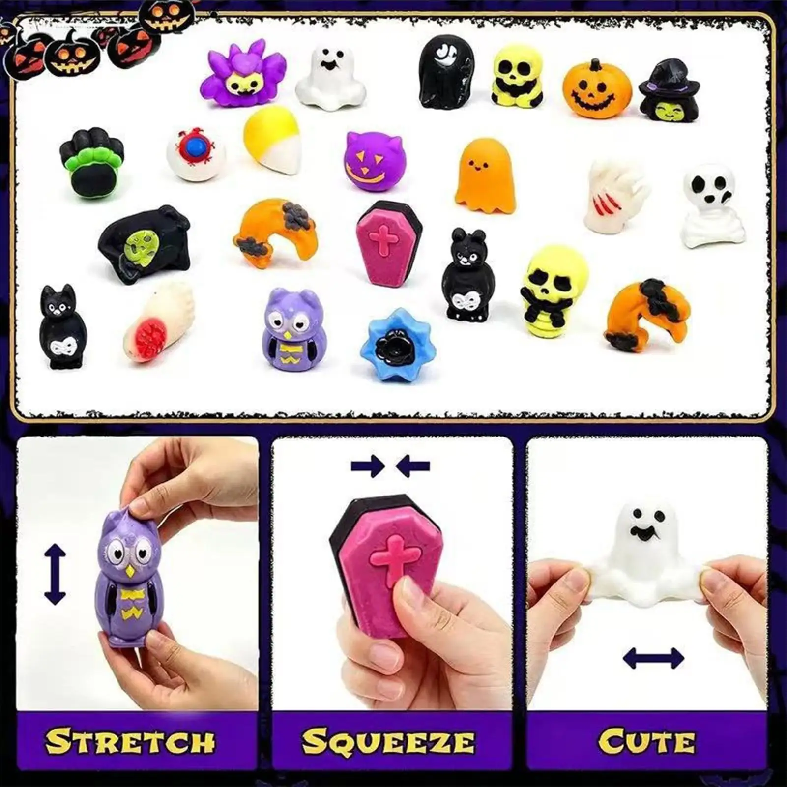 toy-halloween-countdown-calendar-ghost-bat-pumpkin-dough-24-day-countdown-stress-squeeze-toy-for-kids-adults-students-boys-girls