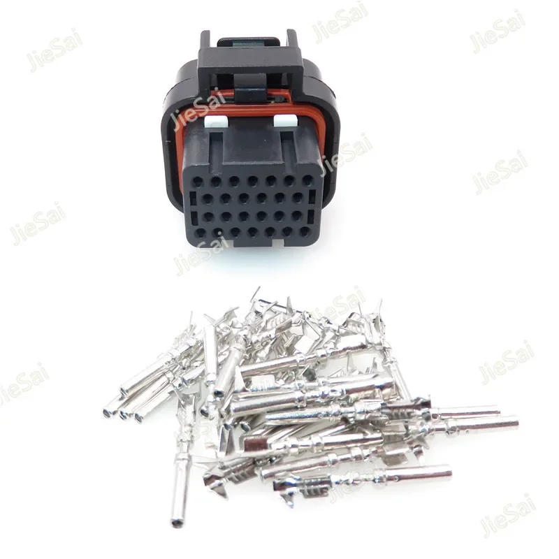 26 Pin 3-1437290-8 Automotive ECU Computer Connector 1mm Sealed Electric Female Plug