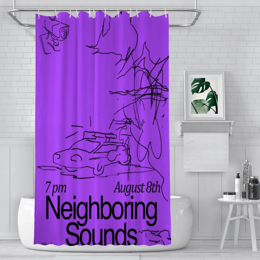 

Purple Series Shower Curtain for Bathroom Aesthetic Room Decoration