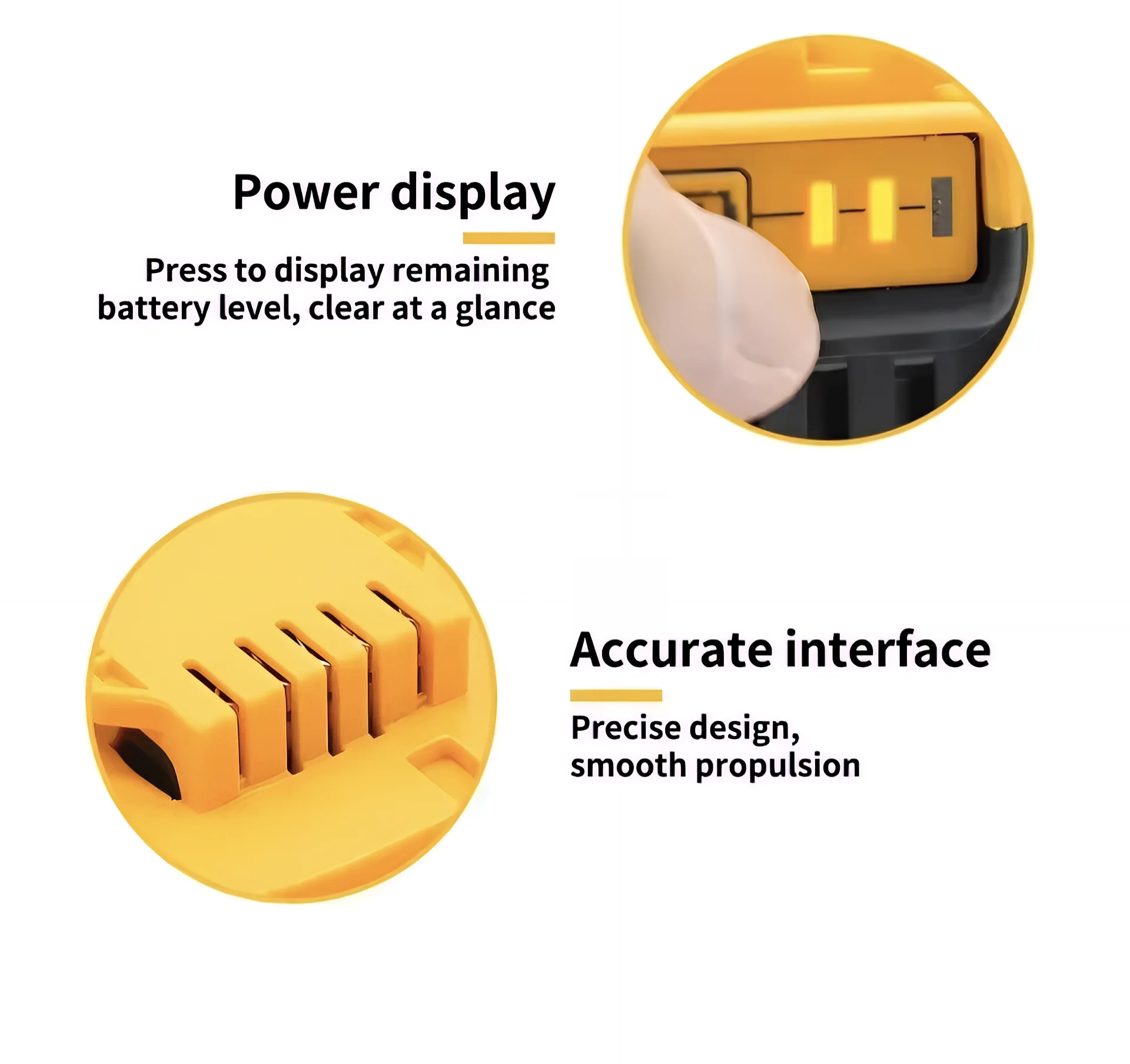 Original Dewalt Akku 20 V 60 V 5 Ah 6 Ah 9 Ah Lithium-Ionen DCB205 DCB206 DCB609G Power Elektro-Akku-Werkzeug-Set Ersatz