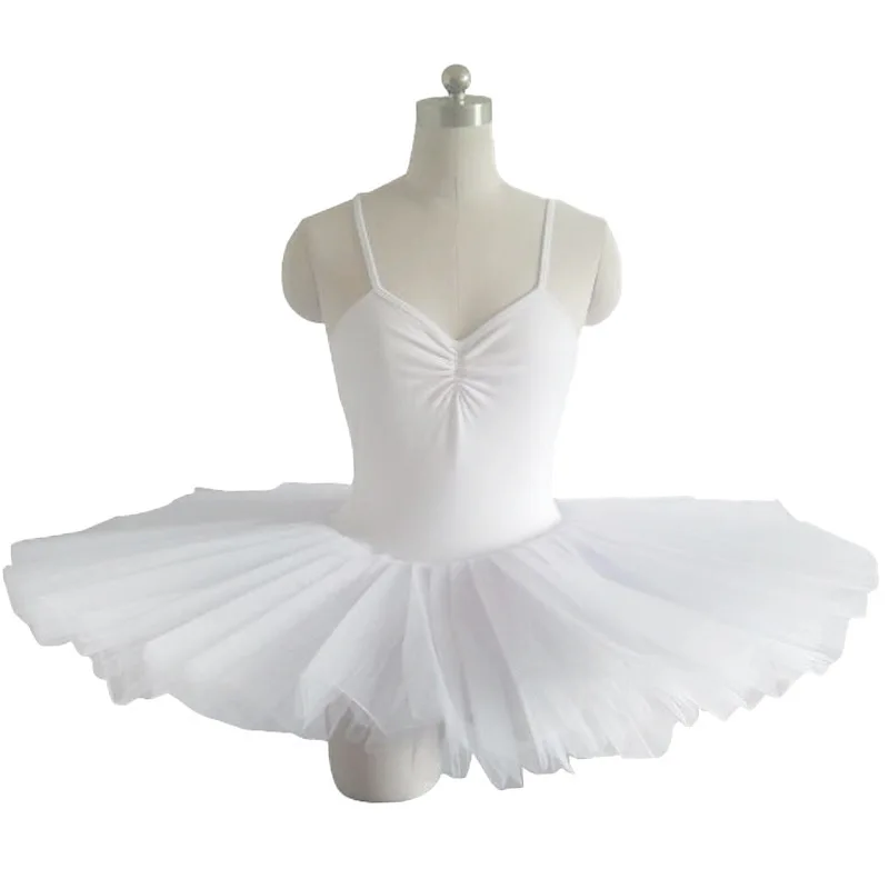 Children\'s Performance White Ballet Tutu Skirt Swan Lake Ballet Dress  Costume Kids Belly Dance Clothing Stage