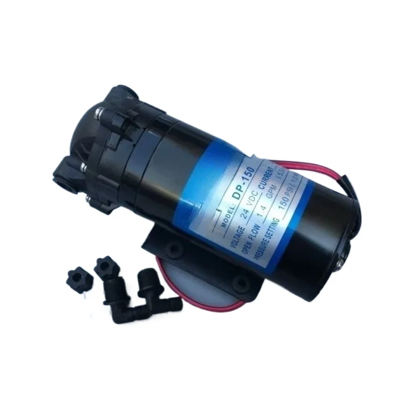Diaphragm pump 24v12v pump spray pump, sweeper high pressure self-priming increase