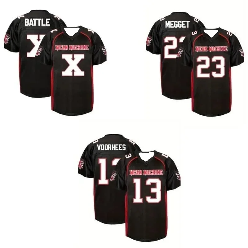 25-26 قميص كرة القدم الأمريكية العصرية يعني آلة 18 Crewe قميص كرة القدم الرياضي الرجال التجفيف السريع تنفس بدلة سباق #1