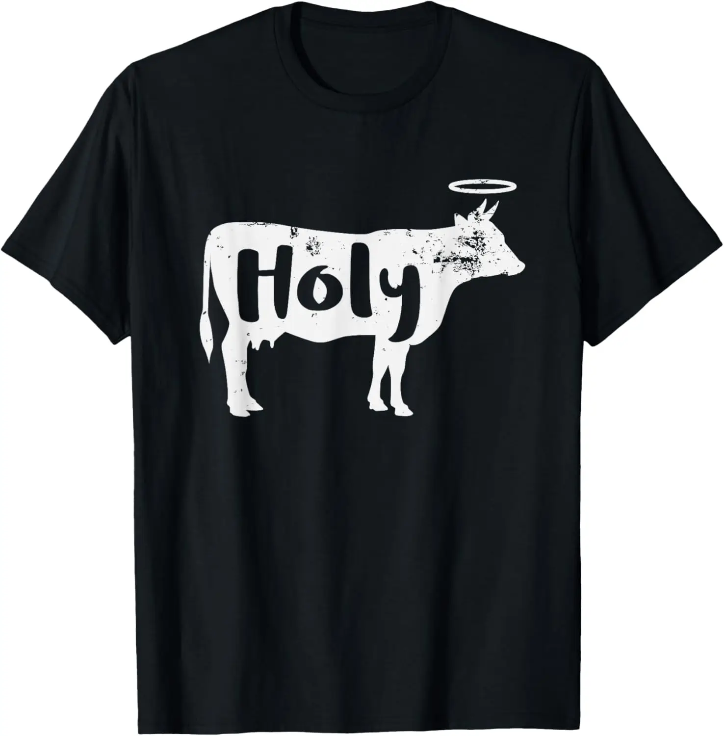 تي شيرت Holy Cow Funny Dairy Farmer Midwest Pride، 100% قطن