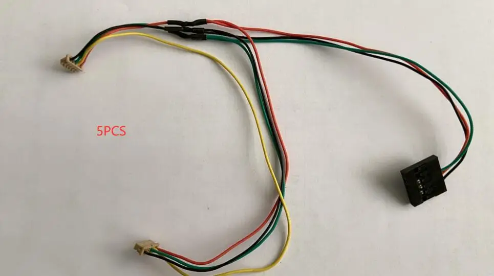 5 قطعة Pixhawk PX4 APM2.6 APM لتحديد المواقع عرافة استقبال القياس DF13 Y نوع 5P 4 كابلات موصل إلى Dupont مضاعفات التوصيل محول V2 الأسلاك