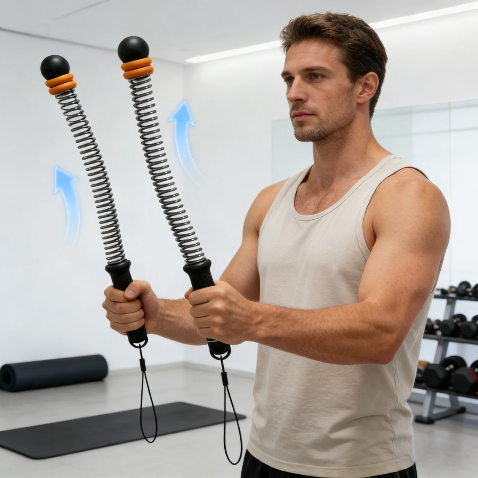 Battle Rope, Ropeless Jump Rop - Home Gym For Small Spaces 评论和价格