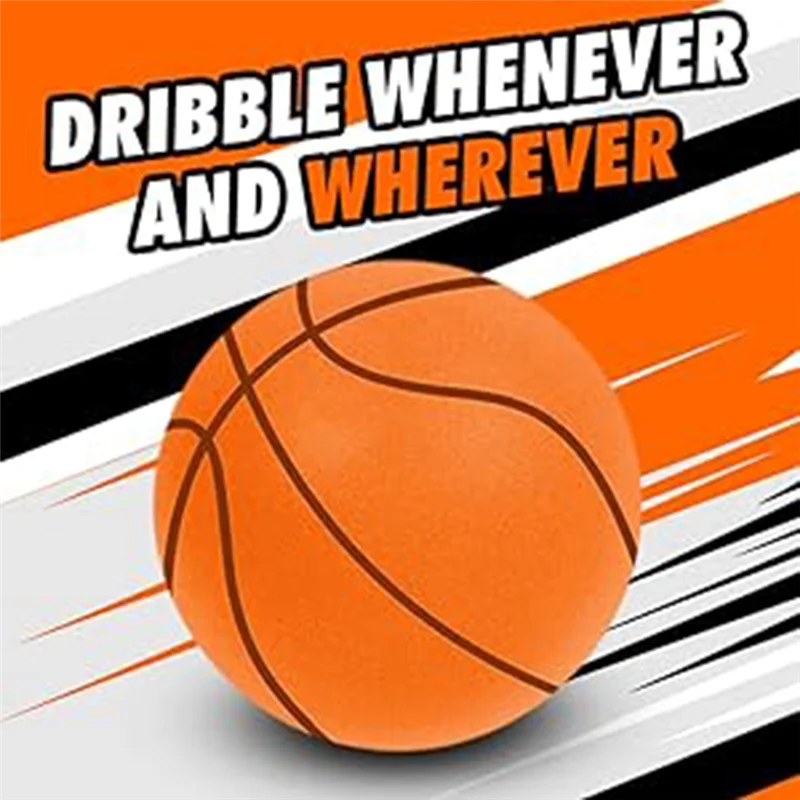 X08A 子供用屋内サイレントバスケットボールサイレントラケットボールホームトレーニングサイレントボール