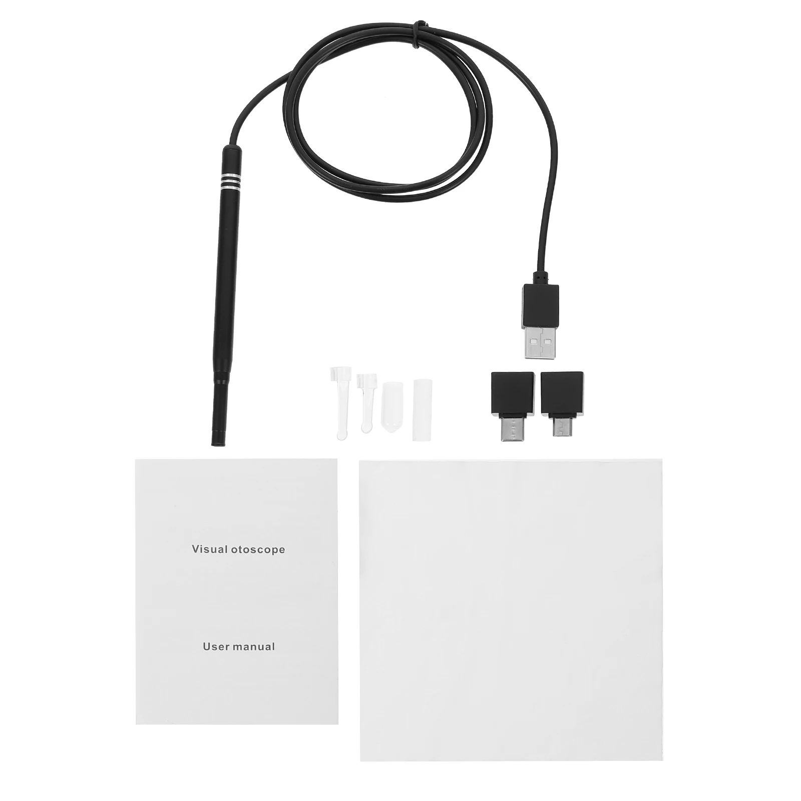 

Visual Ear Spoon PVC Aluminum Durable Practical Craftsmanship Simple Convenient Effective Cleaning Tool Long Lasting High