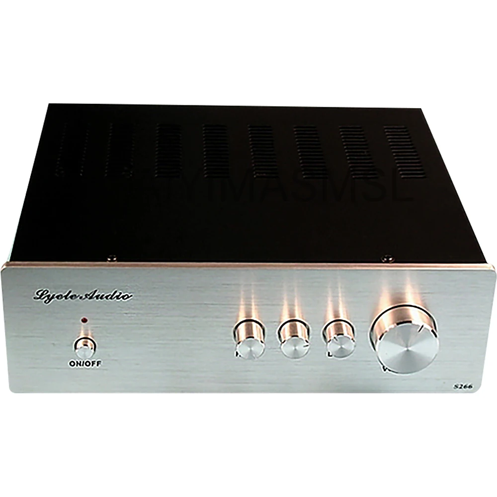 AIYIMA SMSL L-802 TDA7293 Luxury HIFI Amplifier With tone Circuit protection 80W 2.0  ALPS16 potentiometer power Amplifier Audio