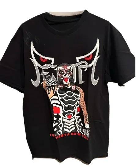 

Футболка Penta El Zero Miedo Merch 2025, мужская футболка с короткими рукавами, топы унисекс, одежда, повседневные женские топы Y2K