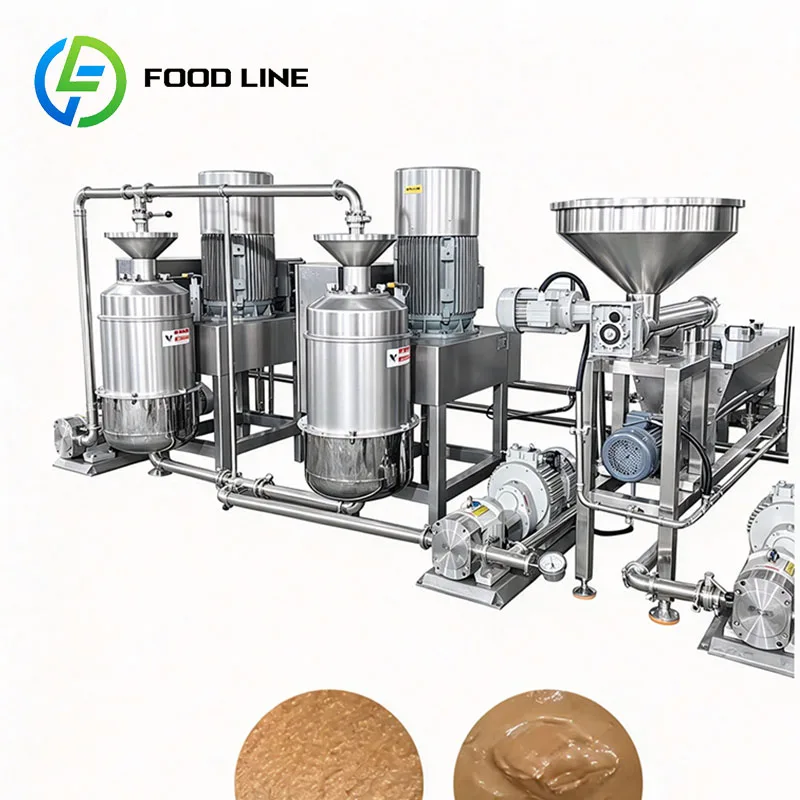 Pecan Butter Grinder Pecan Paste Grinding Machine for Walnut Almond Cashew Nut Commercial Food Processing Customized
