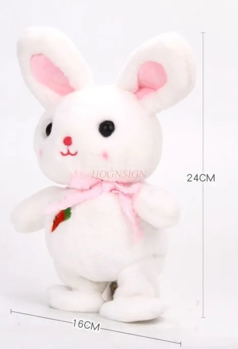 Early education rabbit plush toy recording, learning to speak, sing, walk rabbit doll