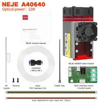 NEJE N30820/E30/E40/A40630/A40640 High-Power Laser Module 0.5-24W with Precision Cutting Tool for Professional Wood Carving