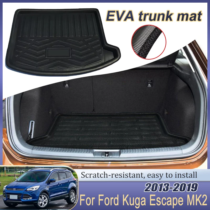 cae-tronco-zerbino-vassoio-da-pavimento-per-ford-kuga-escape-mk2-accessori-2013-~-2019-2018-2017-liner-cargo-boot-tappeto-antiscivolo-impermeabile