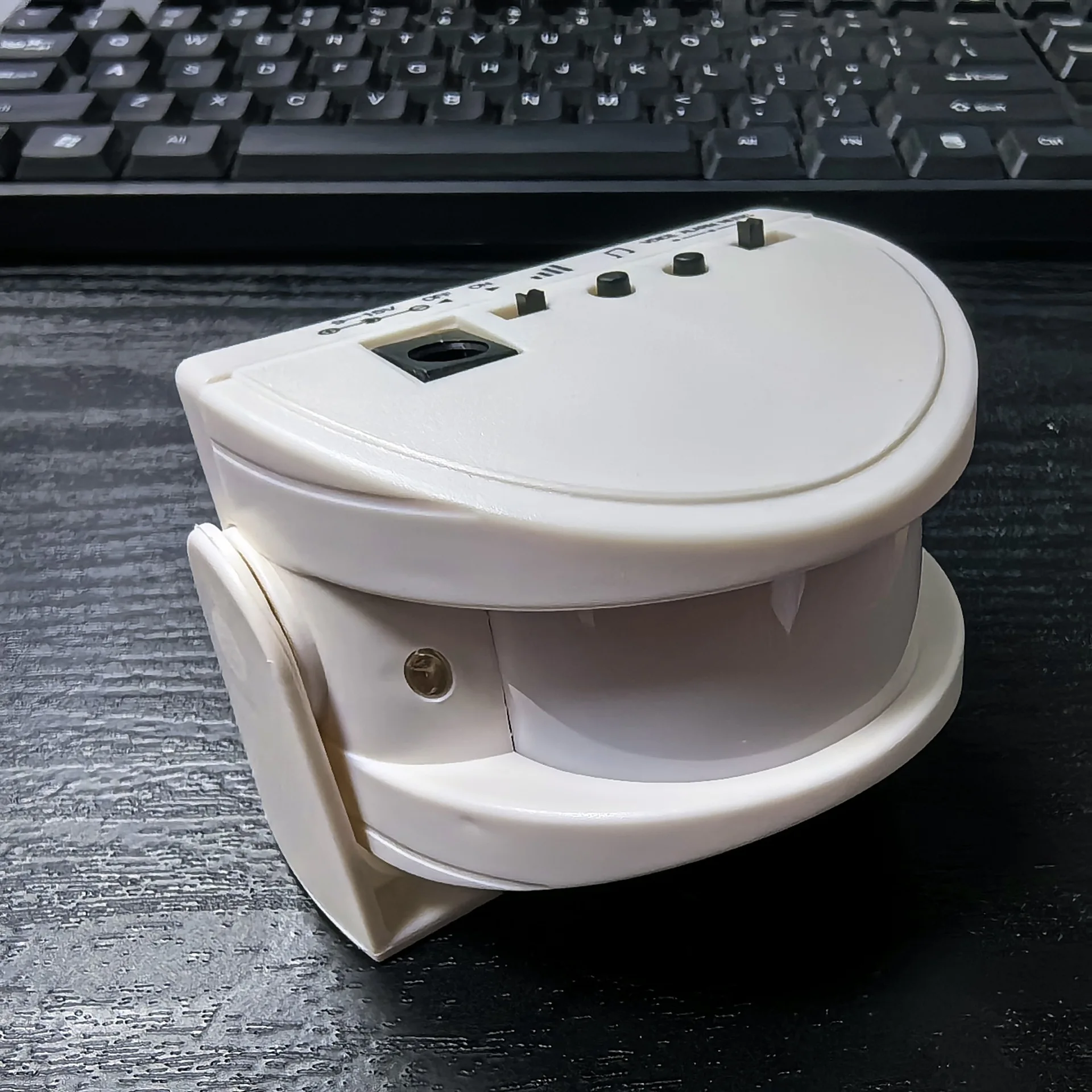 Timbre con Sensor de bienvenida para interiores, detección de movimiento PIR inalámbrica, timbre de puerta de seguridad para el hogar, timbre de puerta con detección de movimiento