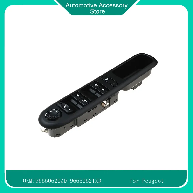 96650620ZD 96650621ZD Hatchback Wagon Left Front Door Lifter Switch New Master Power Window Switch For Peugeot 3008 5008