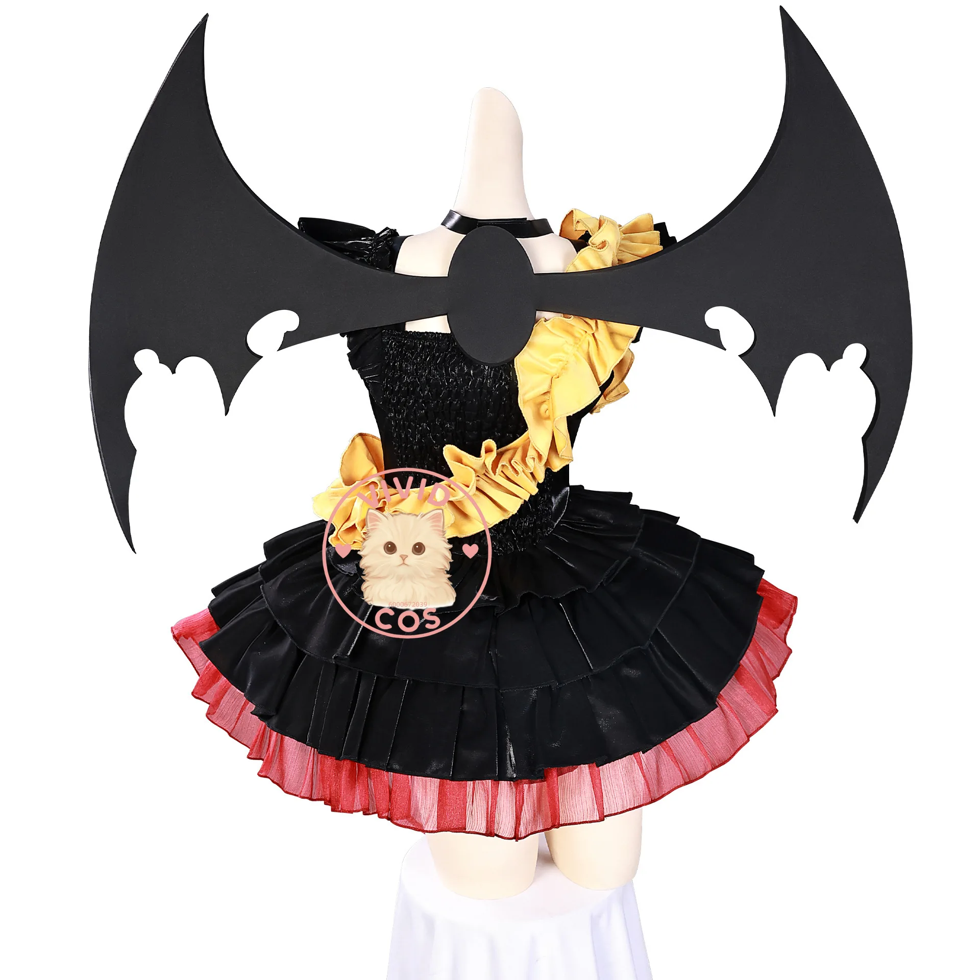 Anime Virtual Idol Teto Kasane Sexy Cosplay Uniform Dress Costume with Tails for Women Halloween Role Play Conmic Con Party Set