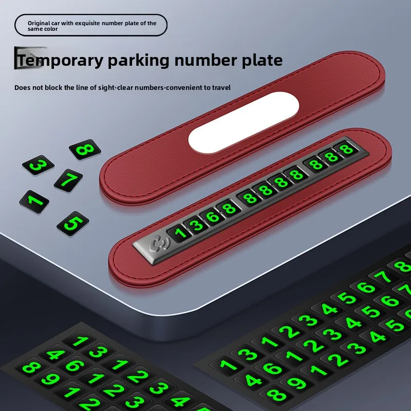 2026 New Car Moving Phone License Plate Number On Car Moving Car Moving Interior Mobile Phone Feel High-end